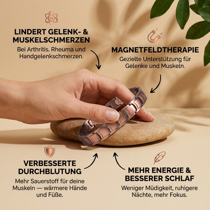 Copper Bracelet | Stylish Design, Inspired by Traditional Wellness Practices