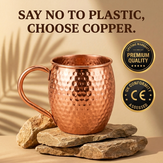 Copper Cup | Drink Naturally, Traditionally Crafted