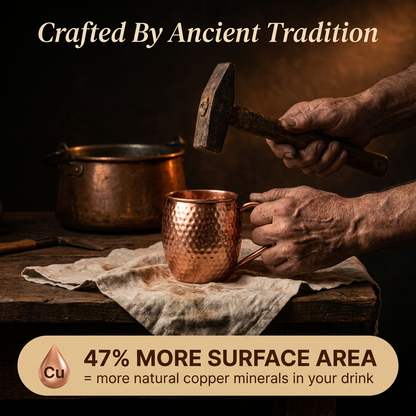 Copper Cup | Drink Naturally, Traditionally Crafted