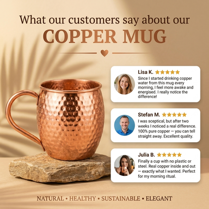 Copper Cup | Drink Naturally, Traditionally Crafted