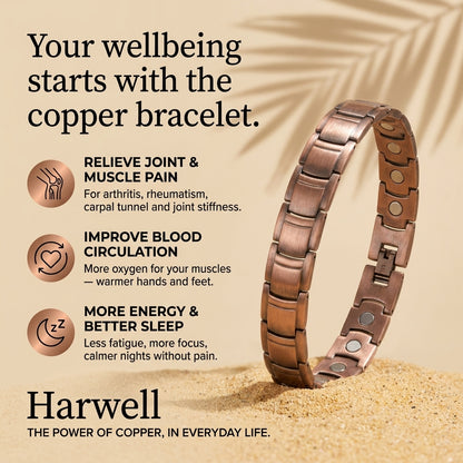 Copper Bracelet | Stylish Design, Inspired by Traditional Wellness Practices