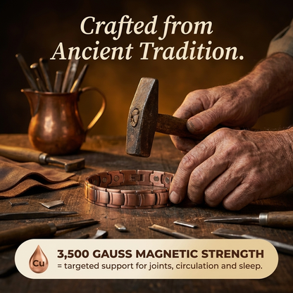 Copper Bracelet | Stylish Design, Inspired by Traditional Wellness Practices
