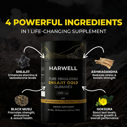 Harwell ™ Pure Shilajit Gummies