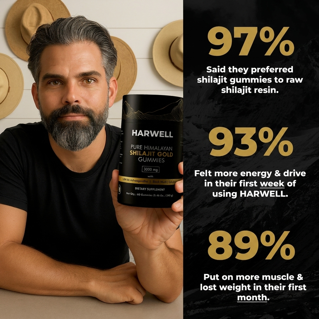 Harwell ™ Pure Shilajit Gummies