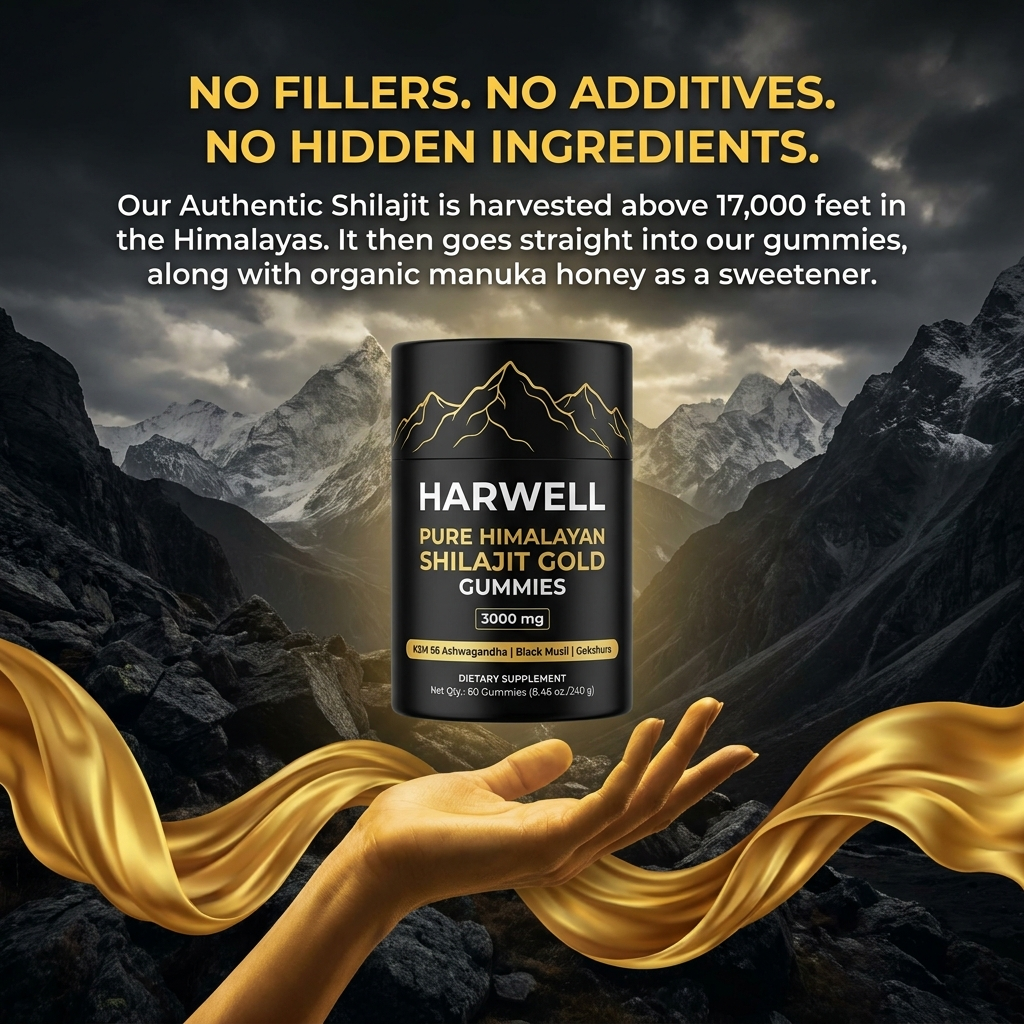Harwell ™ Pure Shilajit Gummies