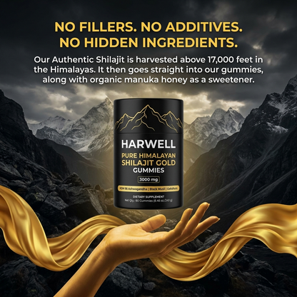 Harwell ™ Pure Shilajit Gummies
